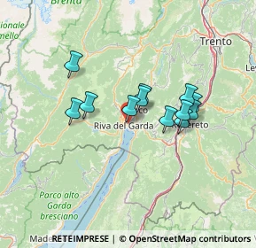 Mappa Via Masetto, 38066 Riva del Garda TN, Italia (10.48)