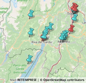 Mappa Via Masetto, 38066 Riva del Garda TN, Italia (17.10389)
