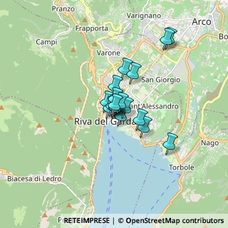 Mappa Viale Martiri XXVIII Giugno, 38066 Riva del Garda TN, Italia (0.92611)