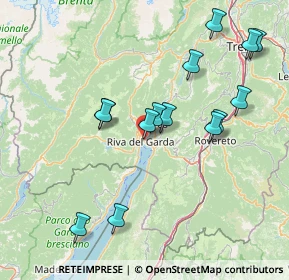 Mappa Via U. Cattoni, 38066 Riva del Garda TN, Italia (15.55214)