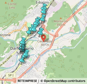 Mappa Via Manifatture Vittorio Olcese, 25047 Darfo Boario Terme BS, Italia (0.96389)