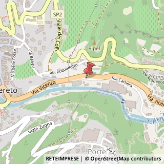 Mappa Via Cartiera, 9, 38068 Rovereto, Trento (Trentino-Alto Adige)