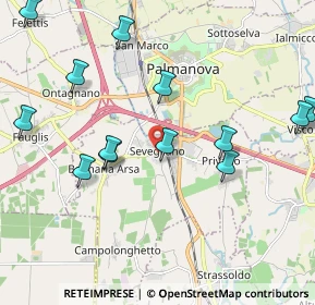 Mappa Piazza S. Andrea, 33050 Bagnaria arsa UD, Italia (2.27231)