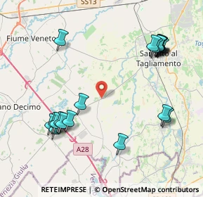 Mappa Via Udine, 33083 Chions PN, Italia (4.6865)