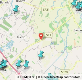 Mappa Via Udine, 33083 Chions PN, Italia (4.203)