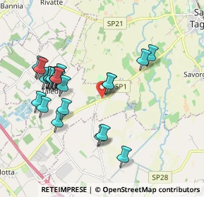 Mappa Via Udine, 33083 Chions PN, Italia (1.93462)