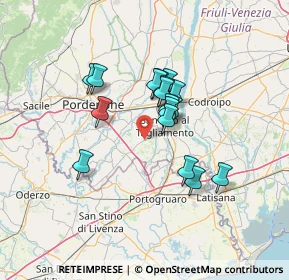 Mappa Via Udine, 33083 Chions PN, Italia (10.18235)