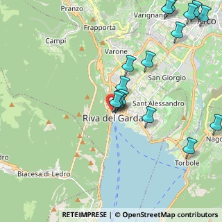 Mappa Via Bastione, 38066 Riva del Garda TN, Italia (2.43563)