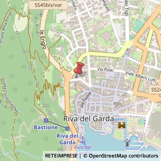 Mappa Via Bastione, 8, 38066 Riva del Garda, Trento (Trentino-Alto Adige)