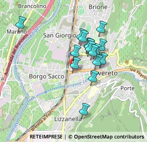 Mappa Via dal Pozzo, 38068 Rovereto TN, Italia (0.70313)