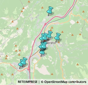 Mappa Via della Gora, 38068 Rovereto TN, Italia (2.51)