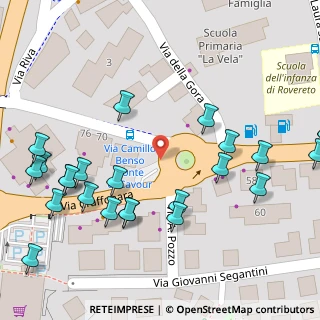 Mappa Via della Gora, 38068 Rovereto TN, Italia (0.092)