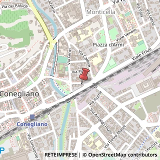Mappa Via C. Rosselli, 24, 31015 Conegliano, Treviso (Veneto)