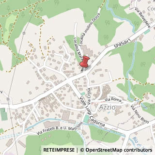 Mappa Viale V. Veneto, 29, 21030 Azzio, Varese (Lombardia)