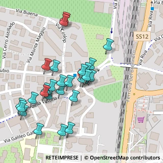 Mappa Via della Vittoria, 38068 Rovereto TN, Italia (0.10357)