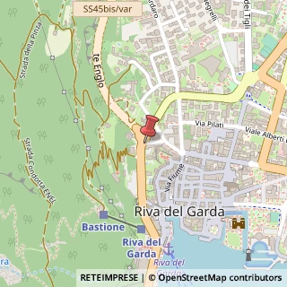Mappa Via Bastione, 25, 38066 Riva del Garda, Trento (Trentino-Alto Adige)