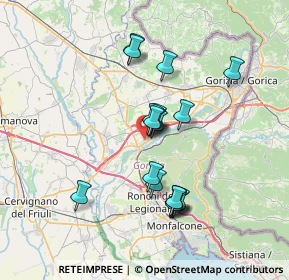 Mappa Via Ida Quaiatti, 34072 Gradisca d'Isonzo GO, Italia (5.91833)