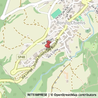 Mappa Via Longa,  56, 38060 Ronzo-Chienis, Trento (Trentino-Alto Adige)