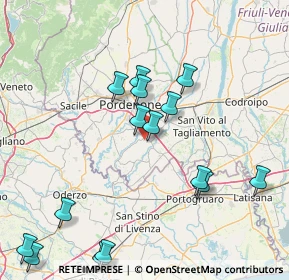 Mappa Via Olimpia, 33082 Azzano Decimo PN, Italia (17.93467)