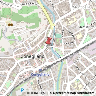 Mappa Piazza IV Novembre, 24, 31015 Conegliano, Treviso (Veneto)