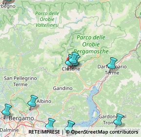 Mappa 24023 Clusone BG, Italia (24.21077)
