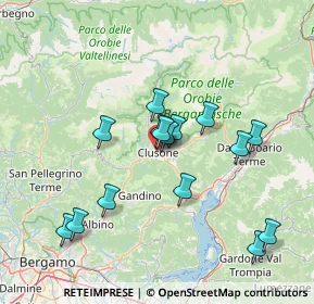 Mappa 24023 Clusone BG, Italia (13.45667)