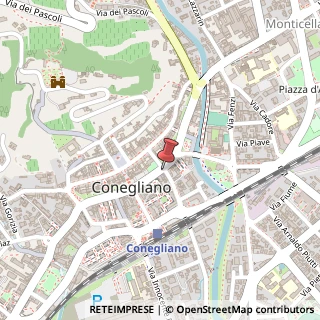 Mappa Corso Mazzini Giuseppe, 42, 31015 Conegliano, Treviso (Veneto)