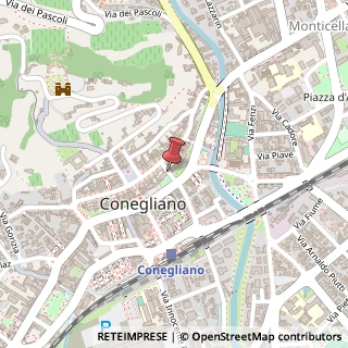 Mappa Via Marcatelli, 31015 Conegliano TV, Italia, 31015 Conegliano, Treviso (Veneto)