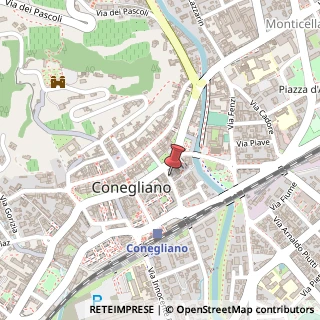 Mappa Via Giuseppe Verdi, 11/C, 31015 Conegliano, Treviso (Veneto)