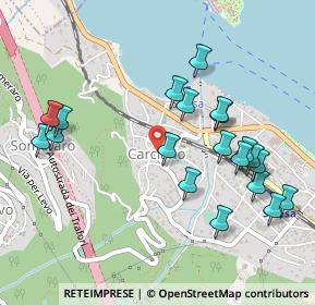 Mappa Piazza San Carlo 17 Carciano, 28838 Stresa VB, Italia (0.522)