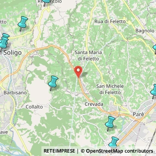 Mappa Via Crevada, 31020 Susegana TV, Italia (4.05)