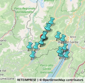 Mappa Via Acquaiolo, 38083 Borgo Chiese TN, Italia (10.30111)
