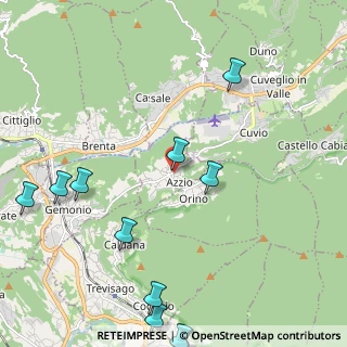 Mappa 21030 Azzio VA, Italia (2.89091)