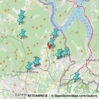 Mappa SP 51, 21050 Besano VA (4.09167)
