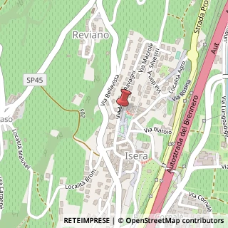 Mappa Via A. Ravagni, 8, 38060 Isera, Trento (Trentino-Alto Adige)