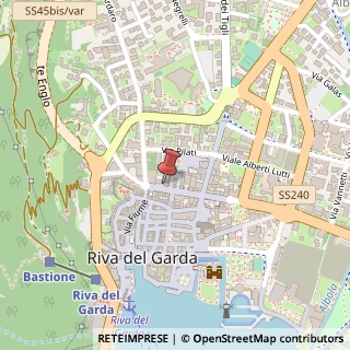 Mappa Viale Dante Alighieri, 86, 38066 Riva del Garda, Trento (Trentino-Alto Adige)