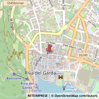 Mappa Viale Dante Alighieri, 51, 38066 Riva del Garda, Trento (Trentino-Alto Adige)