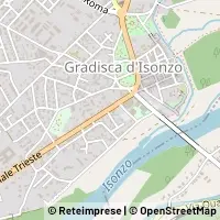 Karte Gradisca d'Isonzo
