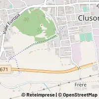 Mapa Clusone