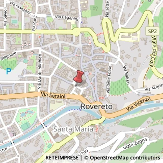 Mappa Piazza del Suffragio, 12, 38068 Rovereto, Trento (Trentino-Alto Adige)