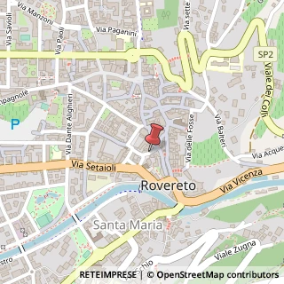 Mappa Piazza del Suffragio, 26, 38068 Rovereto, Trento (Trentino-Alto Adige)