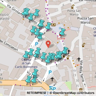Mappa Piazza del Suffragio, 38068 Rovereto TN, Italia (0.04444)