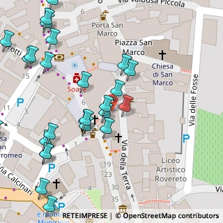 Mappa Vicolo del Portello, 38068 Rovereto TN, Italia (0.05769)