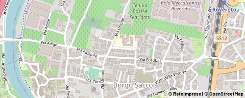 Mappa Rovereto