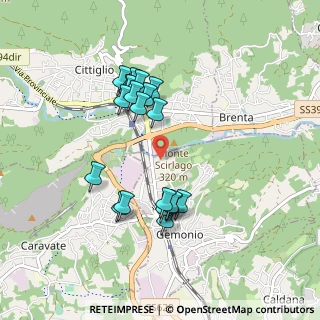 Mappa Via Breccia, 21036 Gemonio VA, Italia (0.8305)