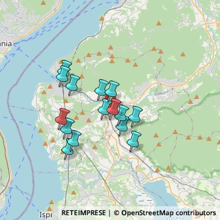 Mappa Via Breccia, 21036 Gemonio VA, Italia (2.888)