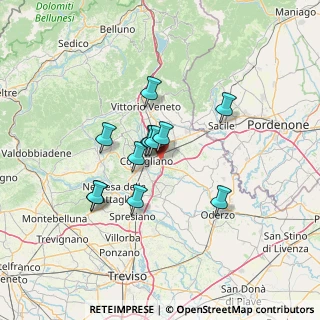 Mappa 31020 San Vendemiano TV, Italia (10.22917)