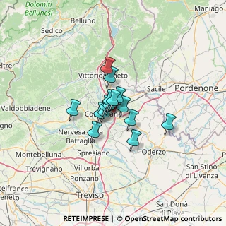 Mappa 31020 San Vendemiano TV, Italia (6.87733)