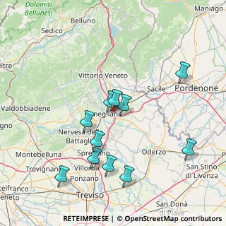 Mappa 31020 San Vendemiano TV, Italia (15.06364)