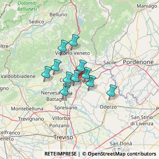 Mappa 31020 San Vendemiano TV, Italia (9.14727)